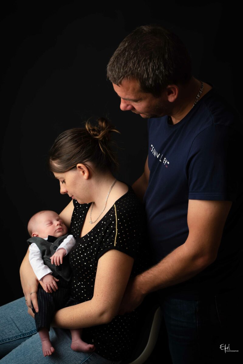 photo bébé père et mère photographe gap