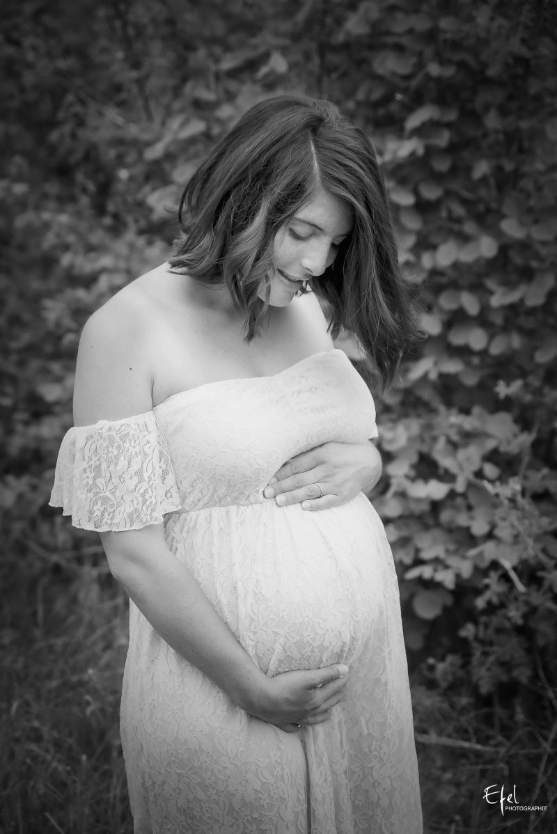 photo femme enceinte dans la nature photographe gap